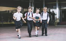 A group of friends after school